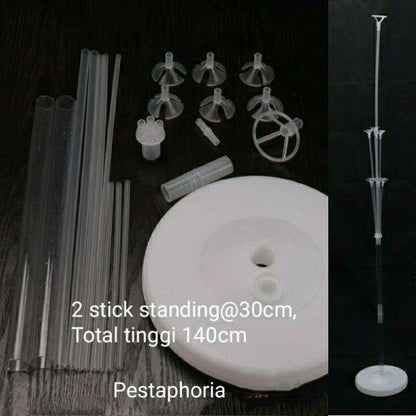 1 Set Standing Balon Base + Stand Set Ballon