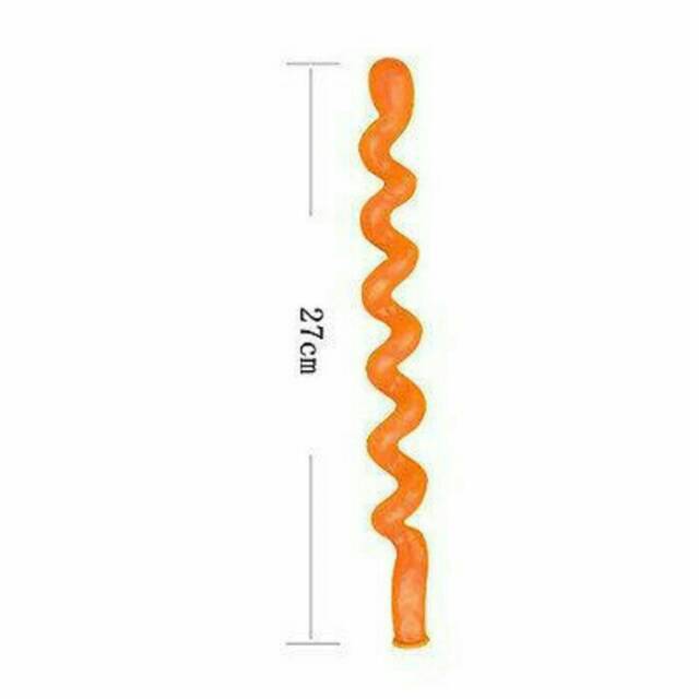 Balon Latex / Lateks Spiral Tebal 4 gram/  Balon Twist / Balon Ulir 4 gram