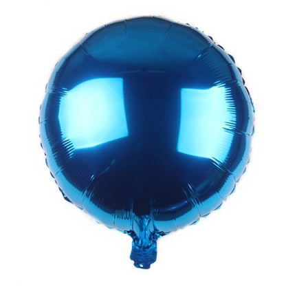 Balon Foil Bulat Polos / Round Size 45 cm