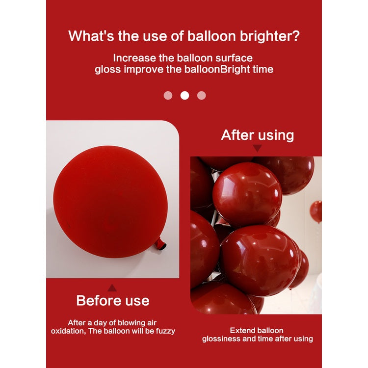 Pengkilap Balon / Pencerah Balon / Water Based Balloon Shine / Balloon Brightener