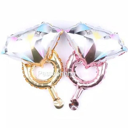 Balon Foil New Diamond Ring Mini