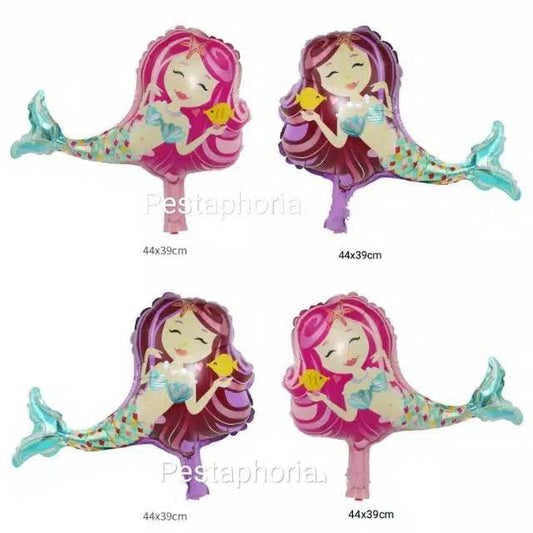 Balon Foil Reclining Mermaid Size Mini