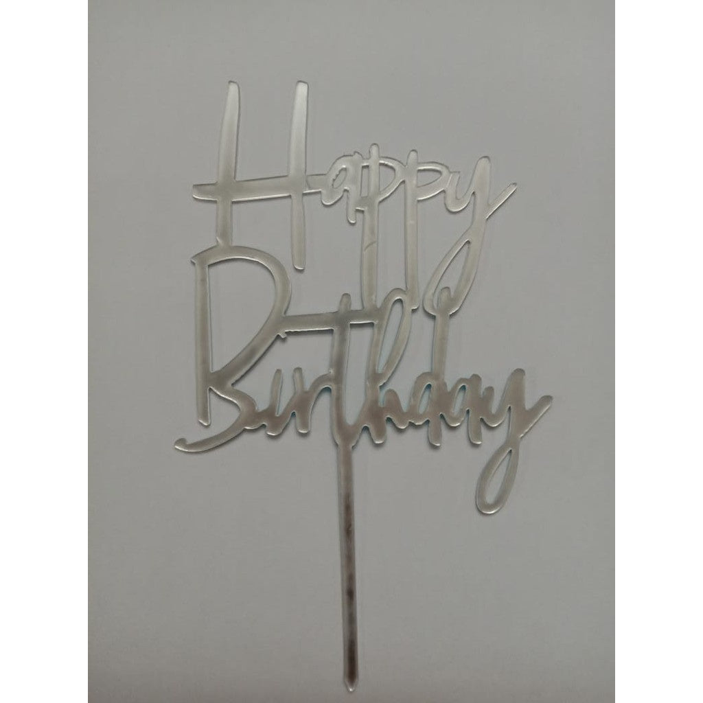 Cake Topper Acrylic / Topper Kue Akrilik Happy Mothers Day / Best Mom / We Love You Mommy / Daddy