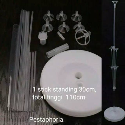 1 Set Standing Balon Base + Stand Set Ballon