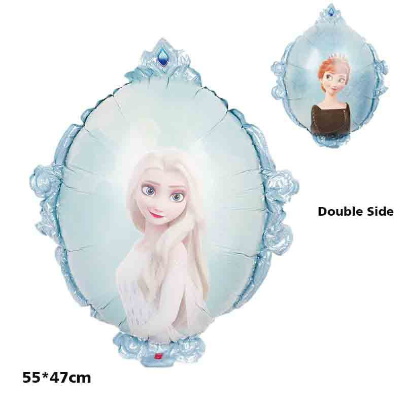 Balon Foil Frozen II / 2 Princess Elsa Anna Olaf Snowflake