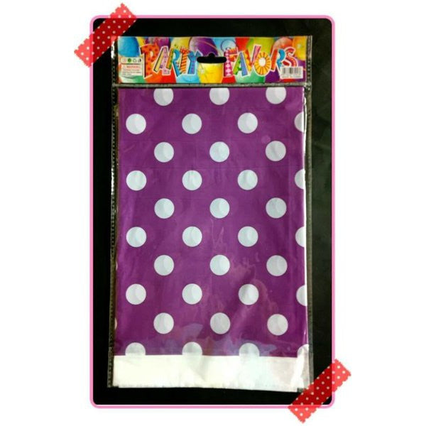 Taplak Meja Plastik Polkadot / Plastic Table Cover Polkadot