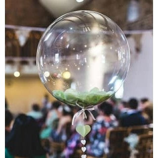 Balon PVC Transparan Size 20 ( 50 cm ) / Transparent Bubble Balloon Size 20 ( 50 cm )