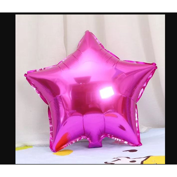 Balon Foil Bintang / Star Size mini 5 inch ( 12,5 cm )