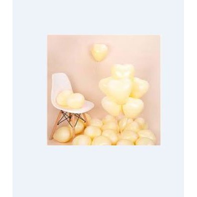 Balon Latex / Lateks Bentuk Hati Macaron / Love Macaron Size 10 inch