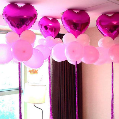 Tirai Rumbai Foil untuk Hiasan Balon Lebar 10 cm Panjang 1 meter