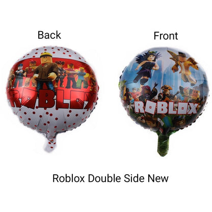 Balon Foil Bulat Roblox Size 45 cm