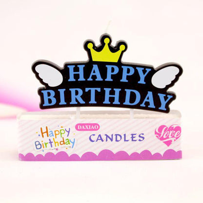Lilin Ulang Tahun / Happy Birthday Candle Crown Wing