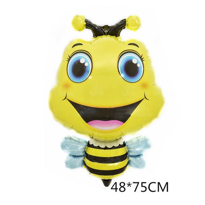 Balon Foil Insect Gecko, Bee, Ant, Mantis Size Jumbo