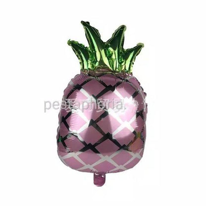 Balon Foil Pineapple Jumbo & Happy Birthday HBD Bulat Pineapple / Nanas