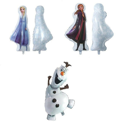 Balon Foil Frozen II / 2  Elsa Olaf Anna Jumbo Size 90 cm
