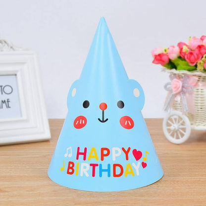 Korean Cute Party Hat/ Topi Pesta Ulang Tahun Lucu Bear, Chick, Girl