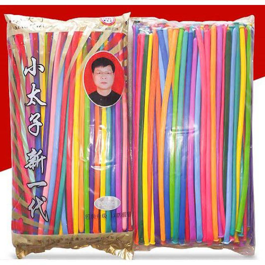 1 Pack isi 200 pcs Balon Twist Pentil Tebal 400 gram / Panjang / Twist / Magic / Cacing