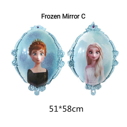 Balon Foil Frozen II / 2 Mirror Double Side Size 55 cm