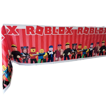 Taplak Meja Plastik Karakter/ Plastic Table Cover Karakter / Kartun