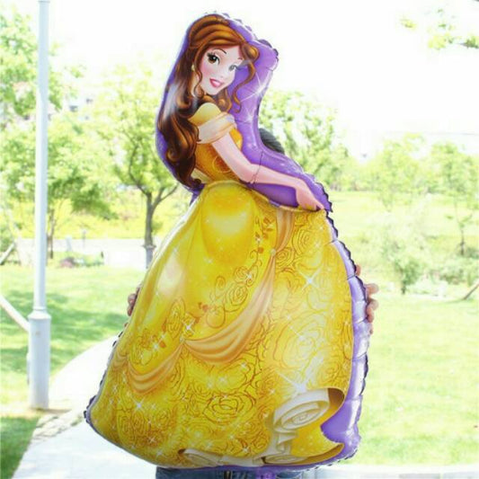 Balon Foil Princess Belle Jumbo Size 96 x54 cm