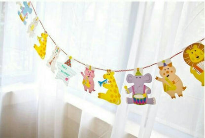 Bunting Banner Hewan / Animal Bunting Banner