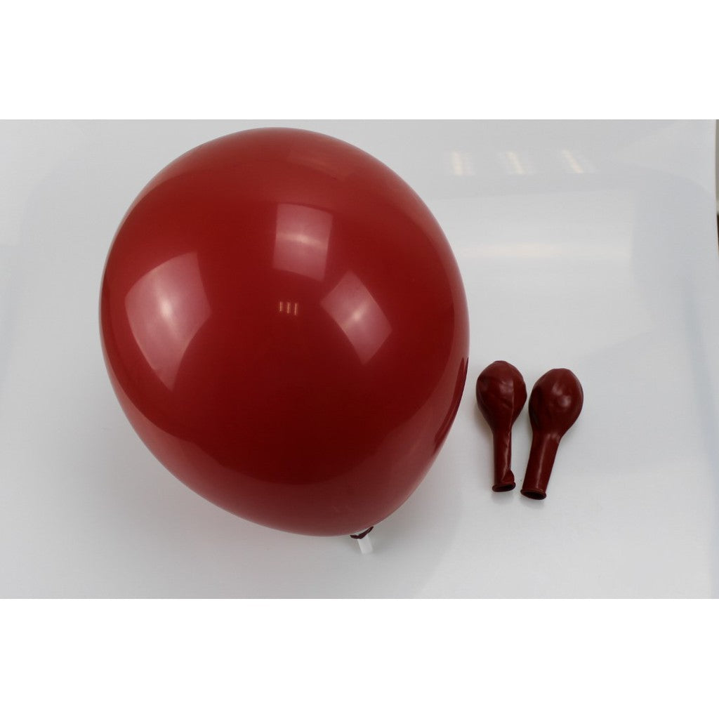 Balon Latex / Lateks Size 5 inch warna Pome / Pomegranate Red
