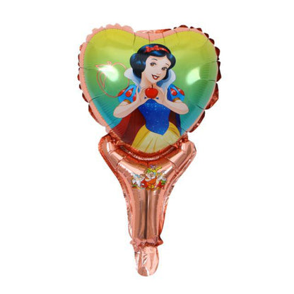 Balon Foil Pentung Princess Rapunzel, Belle, Cinderella, Ariel, Jasmine, Snow White