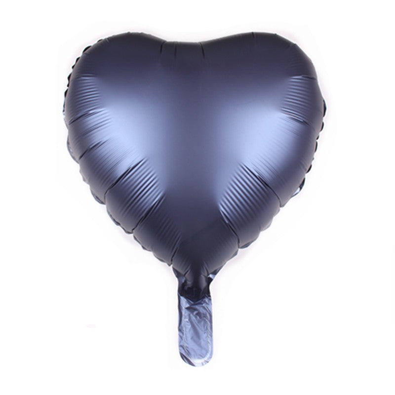 Balon Foil Hati / Love Satin Matte Size 45 cm