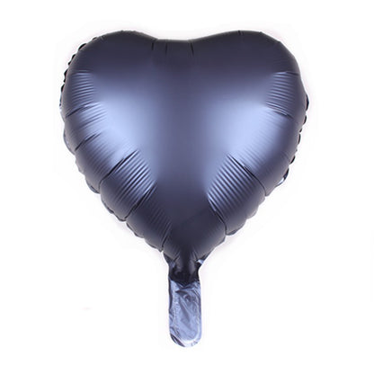 Balon Foil Hati / Love Satin Matte Size 45 cm