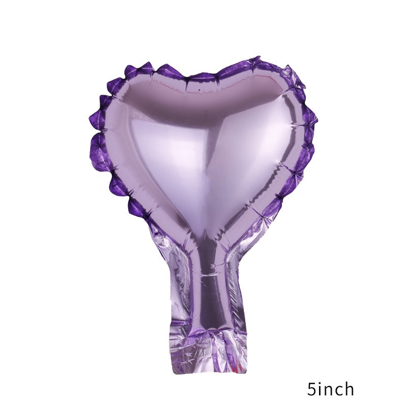 Balon Foil Hati / Love Size mini 5 inch ( 12,5 cm )
