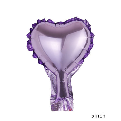 Balon Foil Hati / Love Size mini 5 inch ( 12,5 cm )