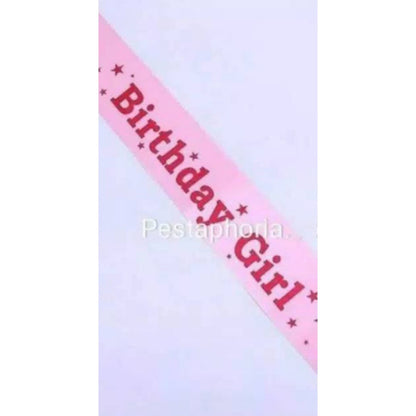 (Tidak Bisa Custom) Selempang / Sash Groom To Be, Birthday Boy, Its A Boy, It's A Girl, Bride To Be, Mom To Be