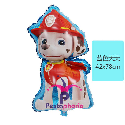 Balon Foil Paw Patrol Marshall Size Jumbo 78 cm x 42 cm