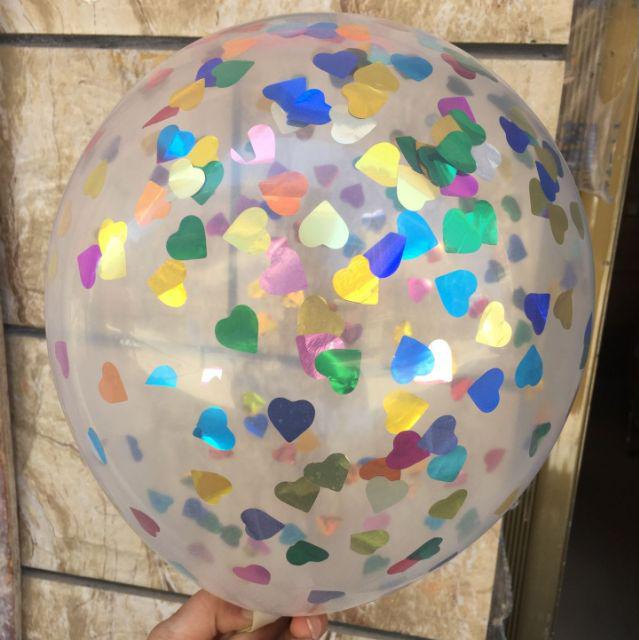 Balon Latex  / Lateks Confetti 12 inch