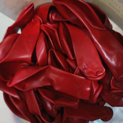 Balon Latex / Lateks Size 5 inch warna Pome / Pomegranate Red