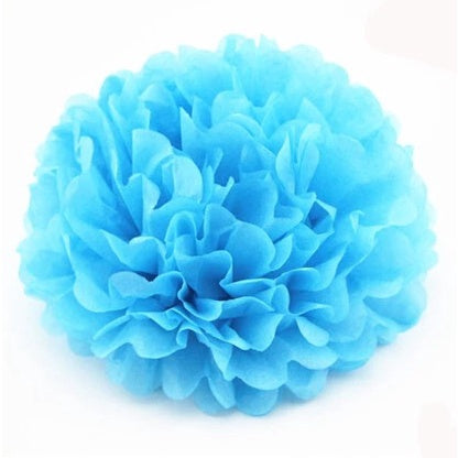 Pompom Paper 25 cm / Pompom Tissue / Pom Pom Flower / Pompom Kertas Decoration
