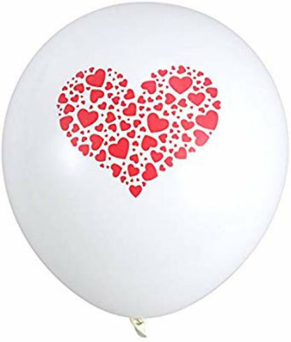 Balon Latex/Lateks Print Love/Hati 3,3 gram 12 inch
