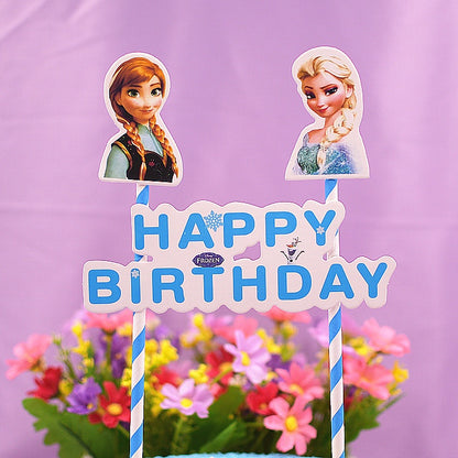 Cake Topper Happy Birthday Frozen
