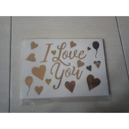 Stiker Bobo Balon PVC Ukuran 21 x 29 cm Balloon Sticker Get Well Soon/Graduation/Grad/Abjad/Congratulations