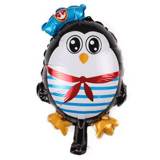 Balon Foil Captain Bear / Penguin / Submarine / Speedboat / Ship Size Mini