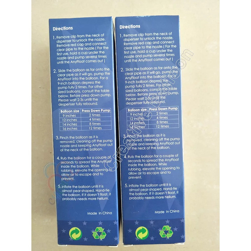 Anyfloat Pengawet Masa Melayang Helium Balon/Helium Balloon float-time Extender isi 100 ml
