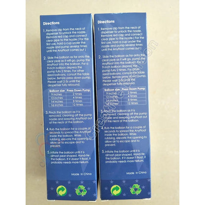 Anyfloat Pengawet Masa Melayang Helium Balon/Helium Balloon float-time Extender isi 100 ml