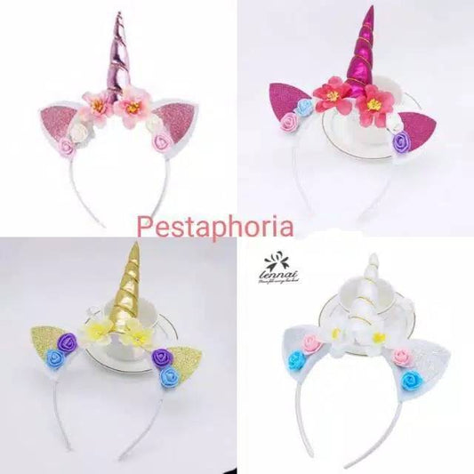 Bando Tanduk Unicorn / Unicorn Horn Headband