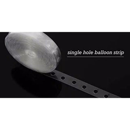 1 Roll Panjang 5 meter Ballon Chain Tape Strip u/ Dekorasi Balon