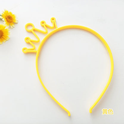 Bando Plastik Mahkota / Headband Crown