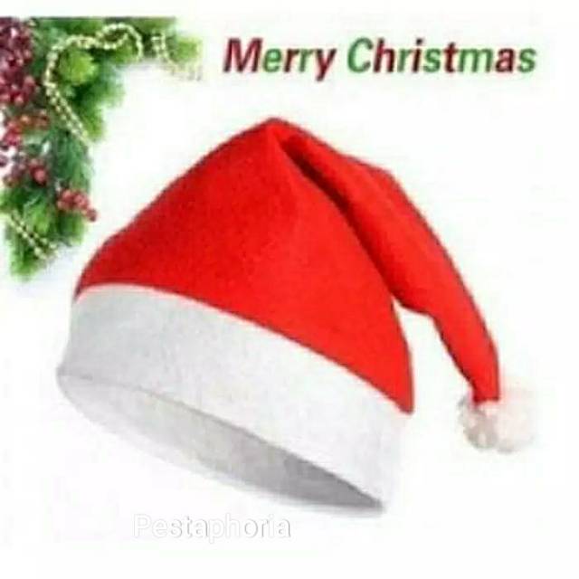 Topi Santa Claus / Topi Natal / Topi Christmas / Topi Sinterklas