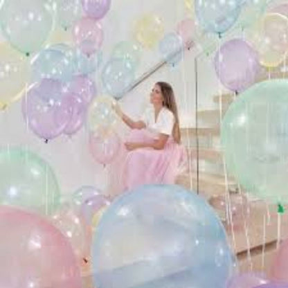 Balon Lateks / Latex Crystal Wave Size 12 inch satuan