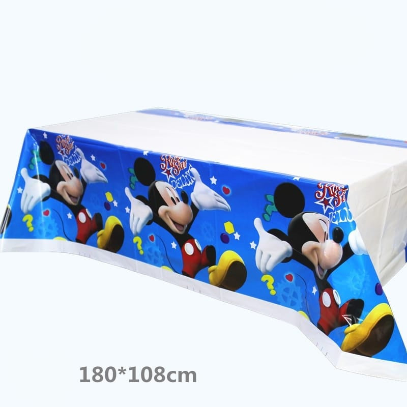 Taplak Meja Plastik Karakter/ Plastic Table Cover Karakter / Kartun