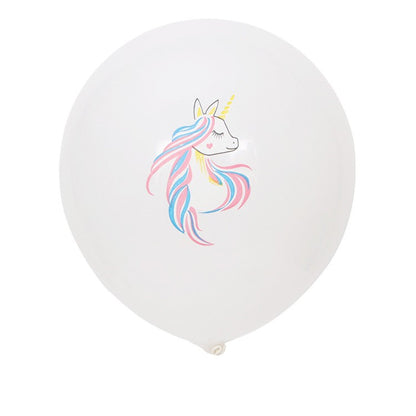 10 pcs Balon Latex / Lateks Unicorn Size 10 inch