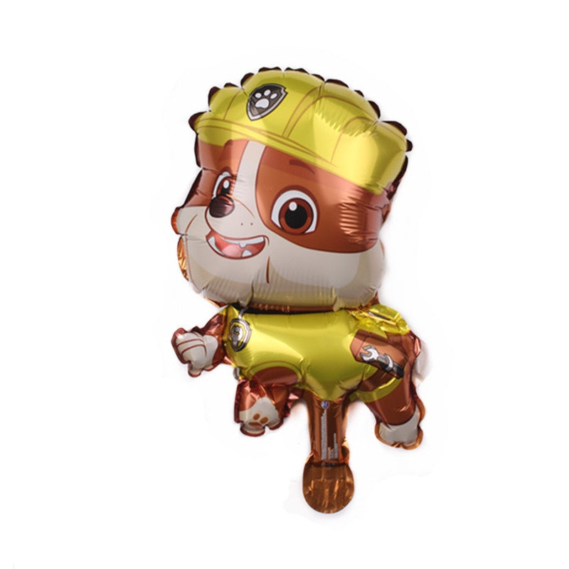 1 Set isi 4 Balon Foil Paw Patrol Size Mini